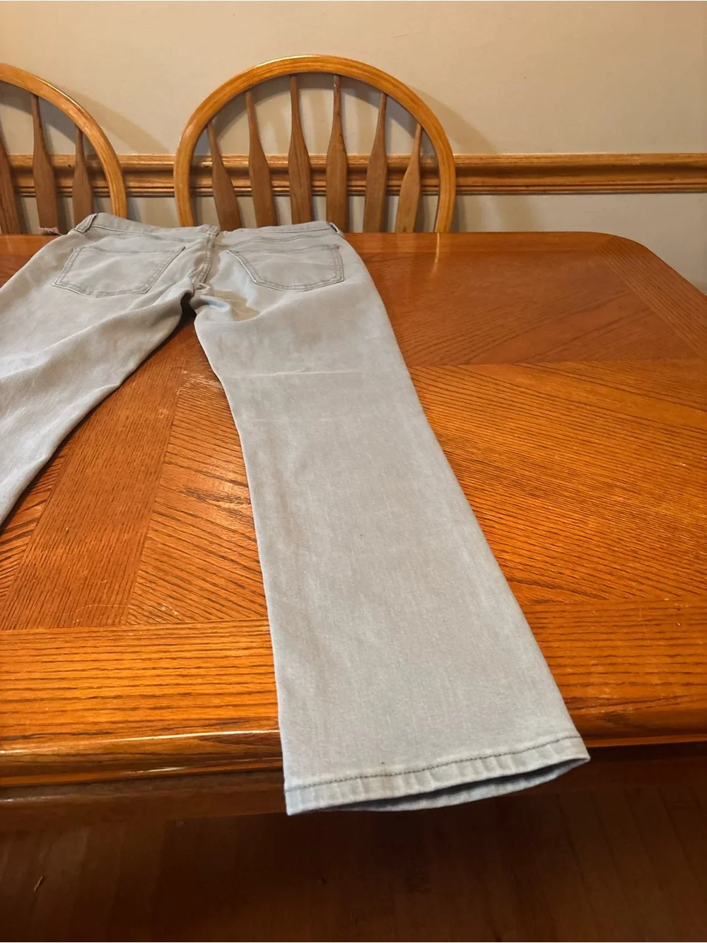 Old Navy 360 Stretch Slim Jeans Mens 32x30 Light Gray Comfort Waist Denim NWT